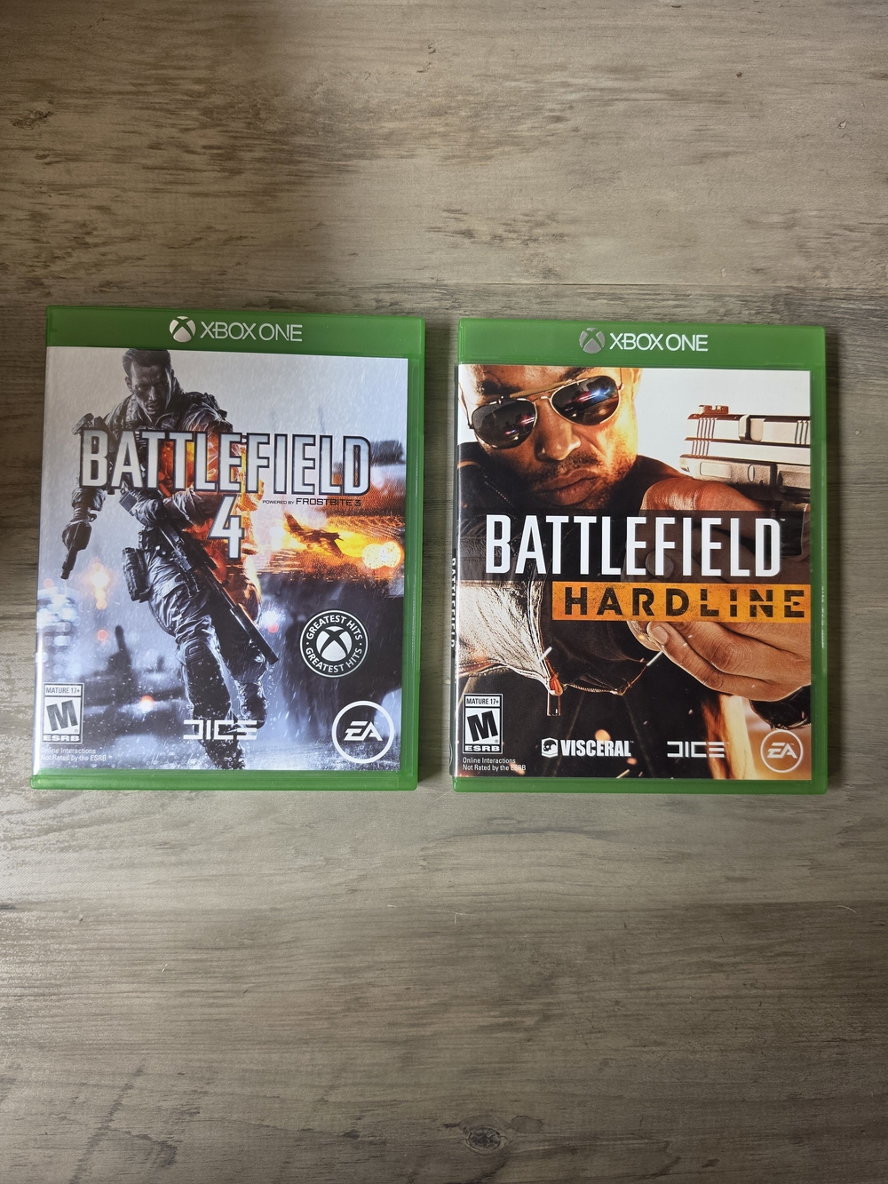 Battlefield 4 & Battlefield Hardline Xbox One Games